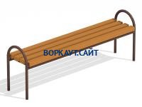 Лавочка парковая МАФ 1603 в Москве