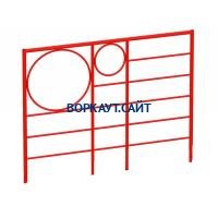 Шведская стенка с кольцами МАФ 3502 в Москве