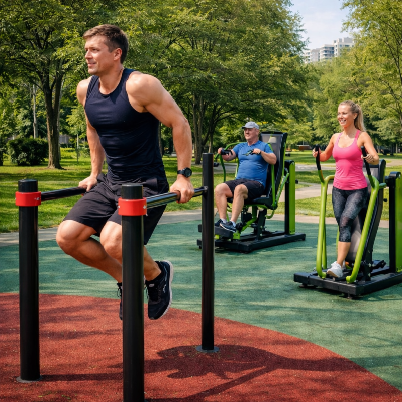 Уличное спортивное оборудование: виды, назначение и правила эксплуатации