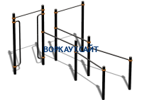 Спортивный комплекс воркаут ВС-197 в Москве