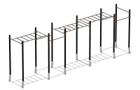 Спортивный комплекс воркаут ВС-72 в Москве