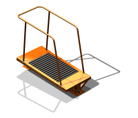 Уличный тренажер "Беговая дорожка" УТ 125 в Москве