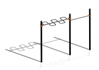 Спортивный комплекс воркаут ВС-81 в Москве