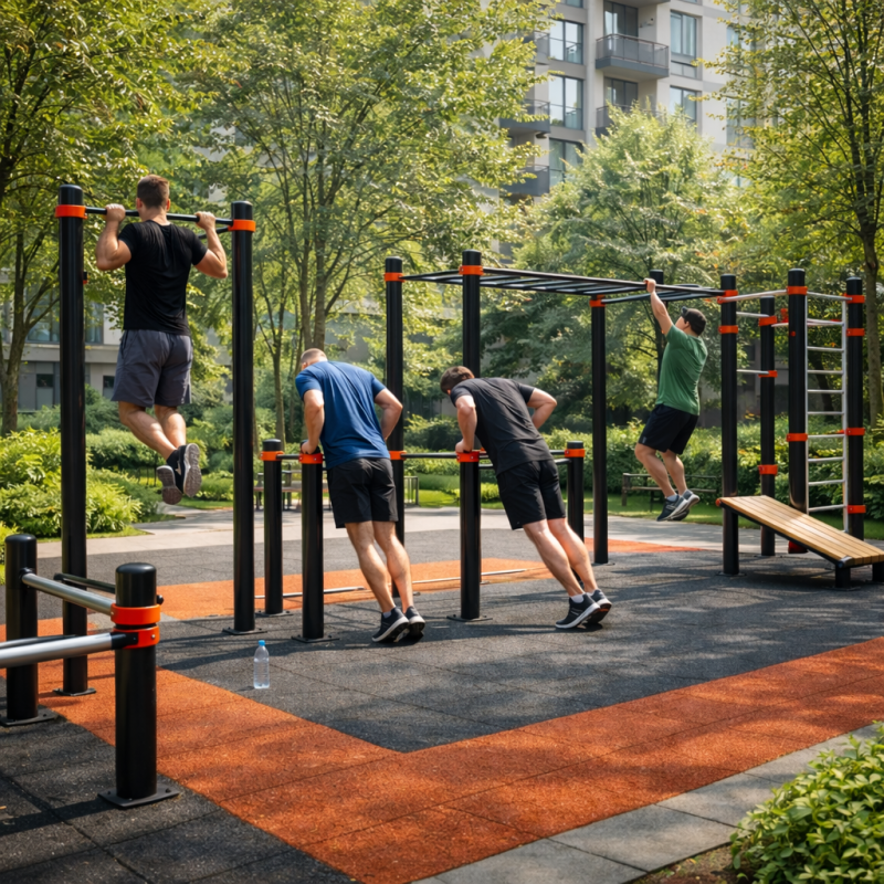 Уличные воркаут-площадки: как выбрать, какое оборудование нужно и на что обратить внимание