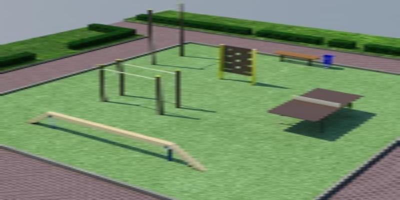 Проект спортплощадки мини спорт  в Москве