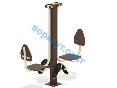 Уличный тренажер "Жим ногами горизонтальный " УТ 003 в Москве