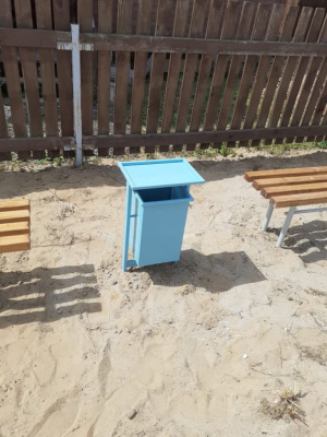 Урна с крышкой МАФ 1631 в Москве