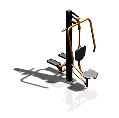 Уличный тренажер "Жим от груди Степпер" УТ342 в Москве