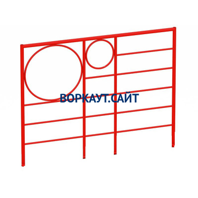 Шведская стенка с кольцами МАФ 3502 в Москве