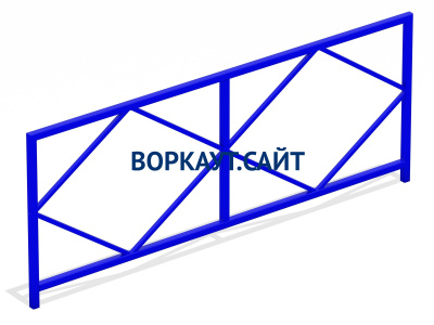 Ограждение площадки МАФ 5001 в Москве