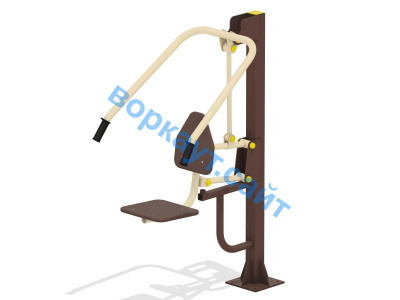 Уличный тренажер "Жим от груди" УТ 002 в Москве Уличный тренажер "Жим от груди" УТ 002 в Москве