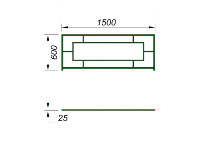 Ограждение площадки МАФ 5000 в Москве