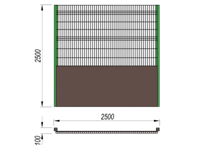 Ограждение хоккейной коробки МАФ 5202 в Москве